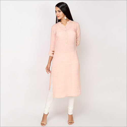 Solid Pastel Kurta